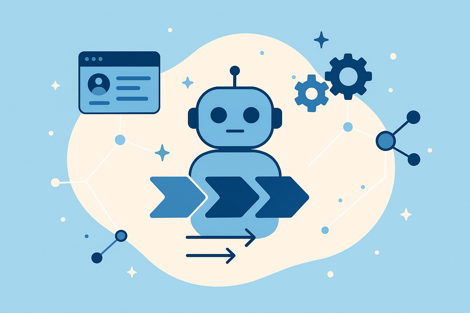 Agentic AI workflow diagram showing autonomous deal support across enterprise sales systems