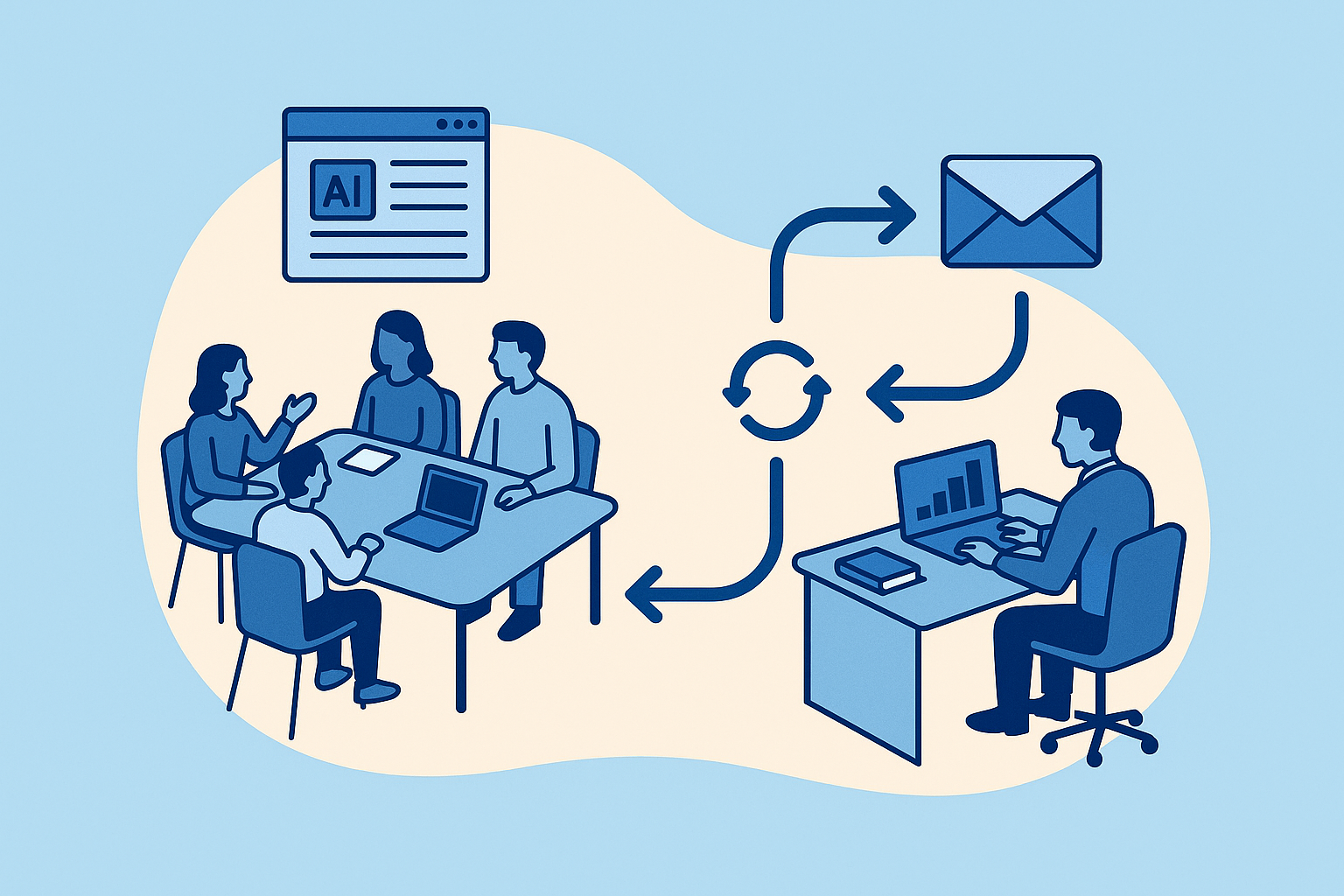 AI client meeting follow-up and CRM automation for financial services