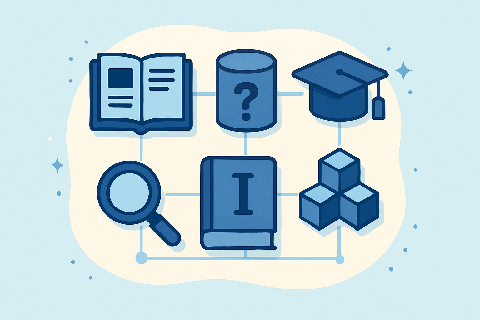 AI knowledge base platform comparison illustration